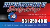 Richardson's Body Shop Logo