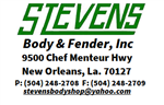 Stevens Body & Fender, Inc Logo