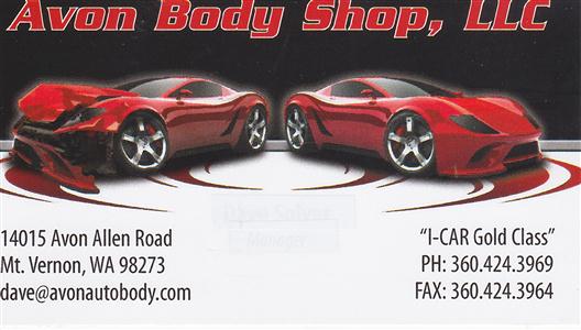 Avon Body Shop, LLC 14015 Avon Allen Rd, Mount Vernon, WA 98273 Avon Body Shop, LLC Logo