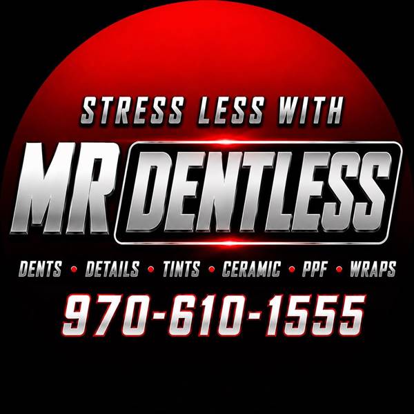 Mr. Dentless, LLC 1543 1st Ave, Greeley, CO 80631 Mr. Dentless, LLC Logo