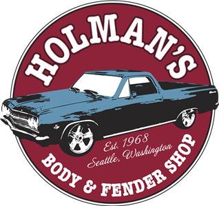 Holman's Body & Fender Shop 7301 Roosevelt Way NE, Seattle, WA 98115 Holman's Body & Fender Shop Logo