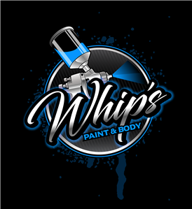 Whip's Paint & Body 1013 N 9th Ave, Brandon, SD 57005 Whip's Paint & Body Logo