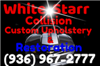 White's Collision & Customs 155 Glory Dr, Livingston, TX 77352 White's Collision & Customs Logo
