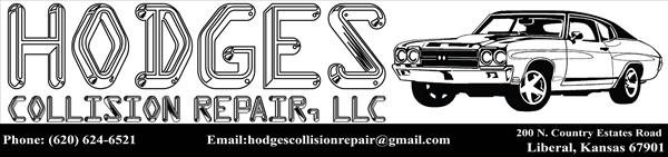 Hodges Collision Repair, LLC 200 N. COUNTRY ESTATES ROAD, Liberal, KS 67901 Hodges Collision Repair, LLC Logo