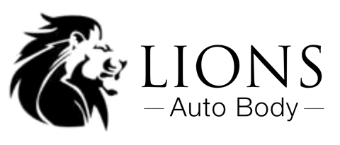 Lions Auto Body Logo