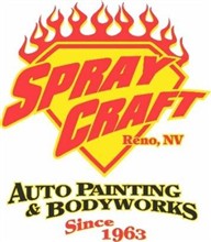 Spray Craft Auto Painting Logo