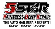 5 Star Paintless Dent Repair Logo