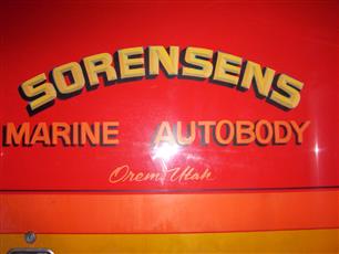 Sorensen Marine & Auto Body, Inc. 1188 W 400 N, Orem, UT 84057 Sorensen Marine & Auto Body, Inc. Logo