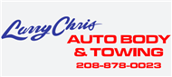 Larry Chris Auto Body Logo