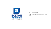 Bolton Collision P.O. BOX 1483, Lake Charles, LA 70602 Bolton Collision Logo
