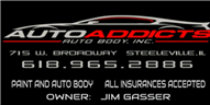 Auto Addicts Auto Body Corp 715 West Broadway Street, Steeleville, IL 62288 Auto Addicts Auto Body Corp Logo