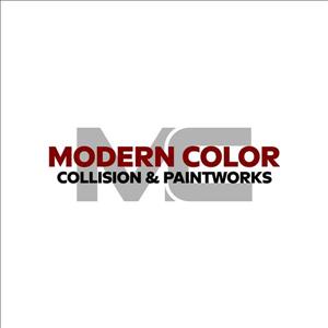 Modern Color Collision & Paintworks LLC Logo
