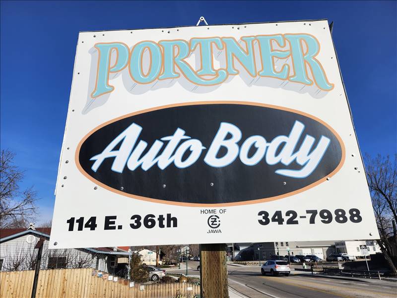 Portner Auto Body 114 E 36th St, Boise, ID 83714 Portner Auto Body Logo