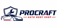 Procraft Auto Body Shop Logo