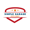 Simple Garage Auto Body Logo