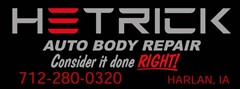 Hetrick Auto Body- Harlan Logo