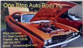One Stop Autobody Inc 511 E. Central St., Franklin, MA 02038 One Stop Autobody Inc Logo