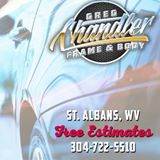 Greg Chandler Frame & Body 620 5th Ave., Saint Albans, WV 25177 Greg Chandler Frame & Body Logo