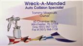 Wreck-A-Mended Auto Collision 60 Chamber Way, Winchester, TN 37398 Wreck-A-Mended Auto Collision Logo