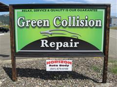 Horizon - Green Collision Repair P.O. BOX 700, Roseburg, OR 97470 Horizon - Green Collision Repair Logo