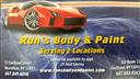 Ron's Body & Paint - Marathon Logo