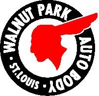 Walnut Park Auto Body 3% Processing Fee On All Credit & Debit, Saint Louis, MO 63126 Walnut Park Auto Body Logo