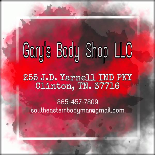 Gary's Body Shop LLC - Clinton TN 255 Jd Yarnell Industrial Pkwy, Clinton, TN 37716 Gary's Body Shop LLC - Clinton TN Logo