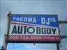Tacoma DJ Autobody Logo