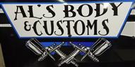 Al's Body & Custom Logo