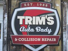 Trim's Autobody & Collision Repair 194 Flat Rock Rd, Morrisonville, NY 12962 Trim's Autobody & Collision Repair Logo