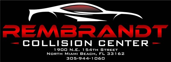 Rembrandt Collision Center 1900 N.E. 154th Street, Miami, FL 33162 Rembrandt Collision Center Logo