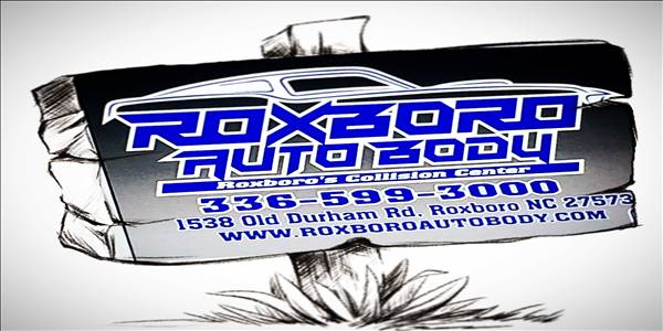 Roxboro Auto Body Logo