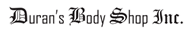 Duran's Body Shop Inc. Logo