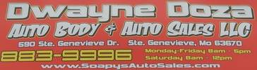 Dwayne Doza Auto Body & Sales Logo