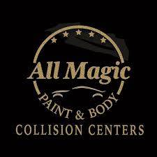 All Magic Paint & Body Fontana Logo
