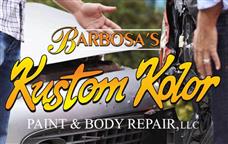 Barbosa's Kustom Kolor Paint & Body 9220 NW 63rd St, Parkville, MO 64152 Barbosa's Kustom Kolor Paint & Body Logo