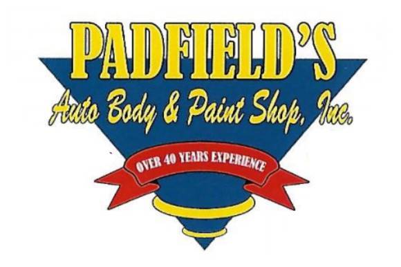 Padfield`S Auto Body & Paint Shop, Inc. 1919 E JEFFERSON ST., Kokomo, IN 46901 Padfield`S Auto Body & Paint Shop, Inc. Logo
