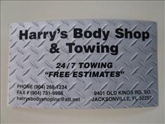 Harrys Body Shop Inc 9401 Old Kings Rd S, Jacksonville, FL 32257 Harrys Body Shop Inc Logo