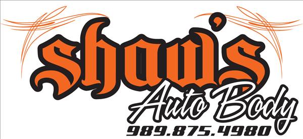 Shaw's Auto Body 301 E Center St, Ithaca, MI 48847 Shaw's Auto Body Logo