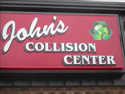 John's Collision Center 8809 Gulf Court, Raleigh, NC 27617 John's Collision Center Logo