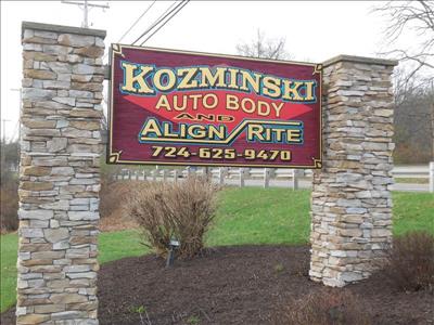 Kozminski Autobody & Align Rite Inc Logo
