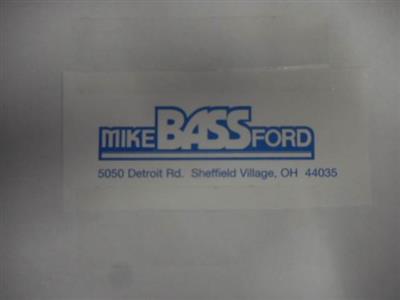 Mike Bass Ford 5050 Detroit Rd, Sheffield Village, OH 44035 Mike Bass Ford Logo
