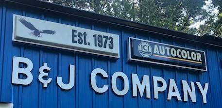 B&J Repairs Collision Logo
