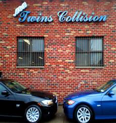 M&B Twins Collision 22-19 37th Ave, Long Island City, NY 11101 M&B Twins Collision Logo