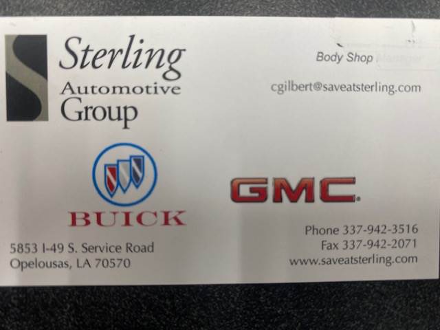 Sterling Buick-Gmc 5853 I 49 S Service Rd, Opelousas, LA 70570 Sterling Buick-Gmc Logo