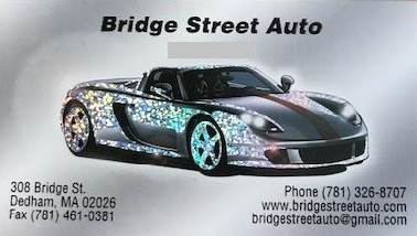 Bridge Street Auto Body & Repair, Inc. 308 Bridge St ( Rte 109), Dedham, MA 02026 Bridge Street Auto Body & Repair, Inc. Logo