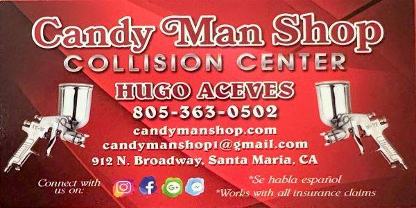 Candy Man Shop 912 N Broadway, Santa Maria, CA 93458 Candy Man Shop Logo