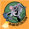 in and Out Collision Logo