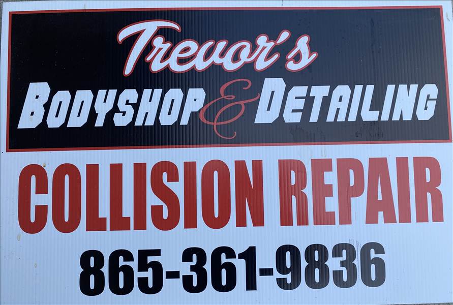 Trevor's Body Shop and Detailing 140 Johnson Road, Mooresburg, TN 37811 Trevor's Body Shop and Detailing Logo