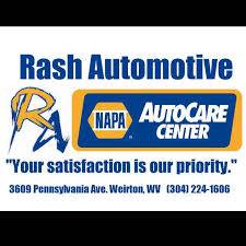 Rash Automotive 3609 Pennsylvania Ave, Weirton, WV 26062 Rash Automotive Logo